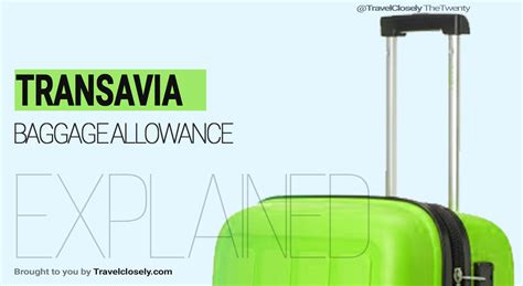 transavia luggage policy.